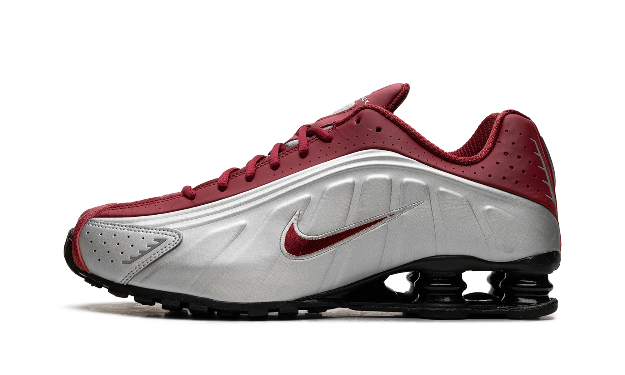 Shox R4 "Metallic Silver Black Crimson" HQ1988 009