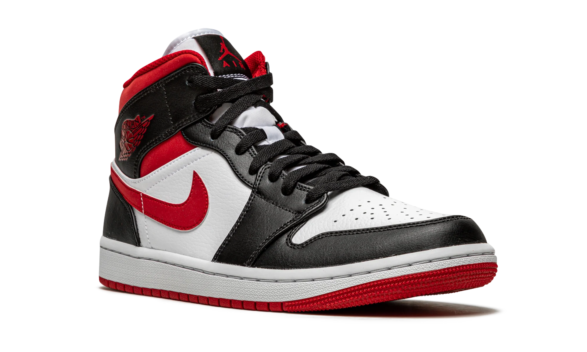 Air Jordan 1 Mid "Metallic Red" 554724 122