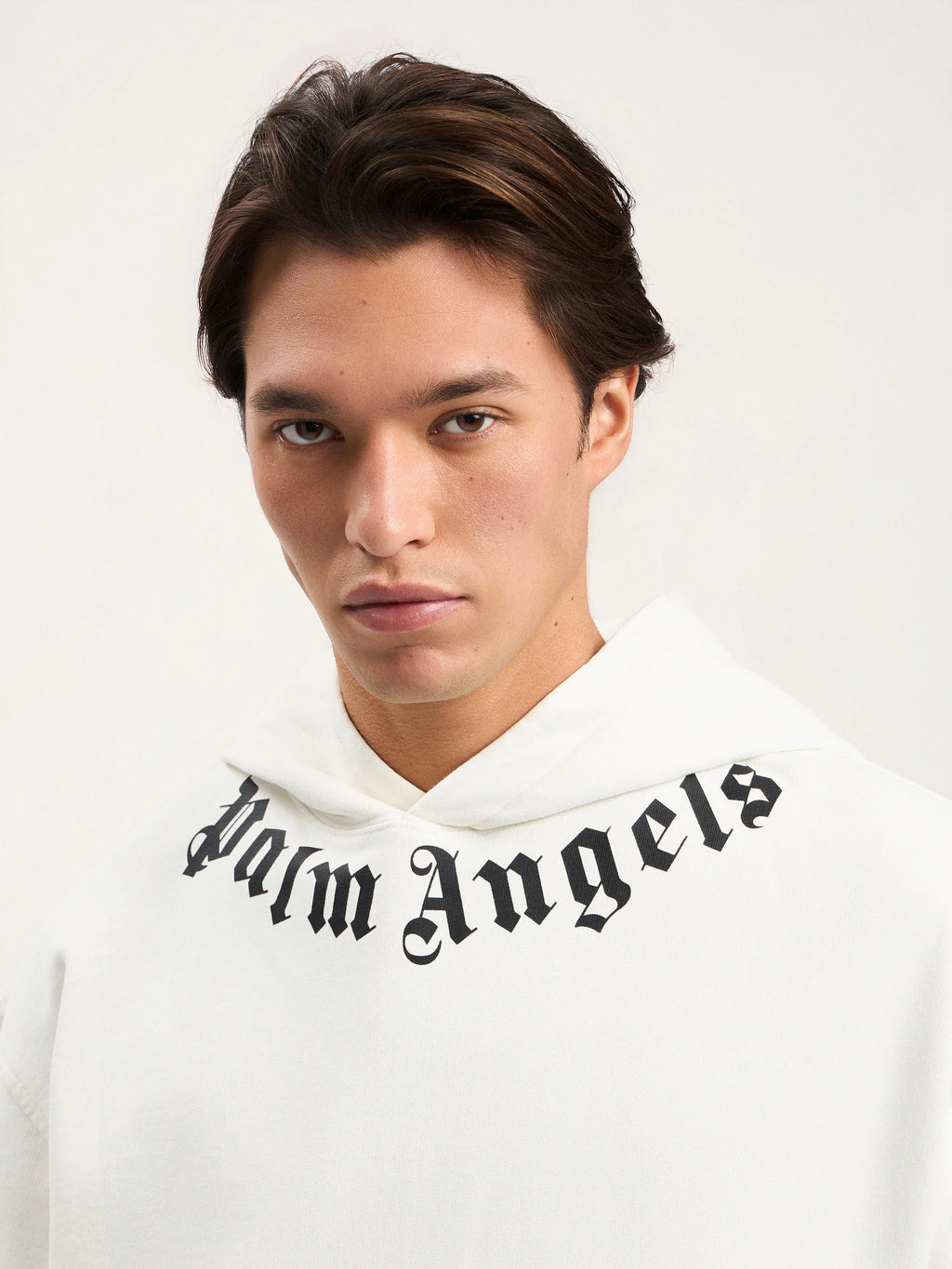 Neck Logo Hoodie