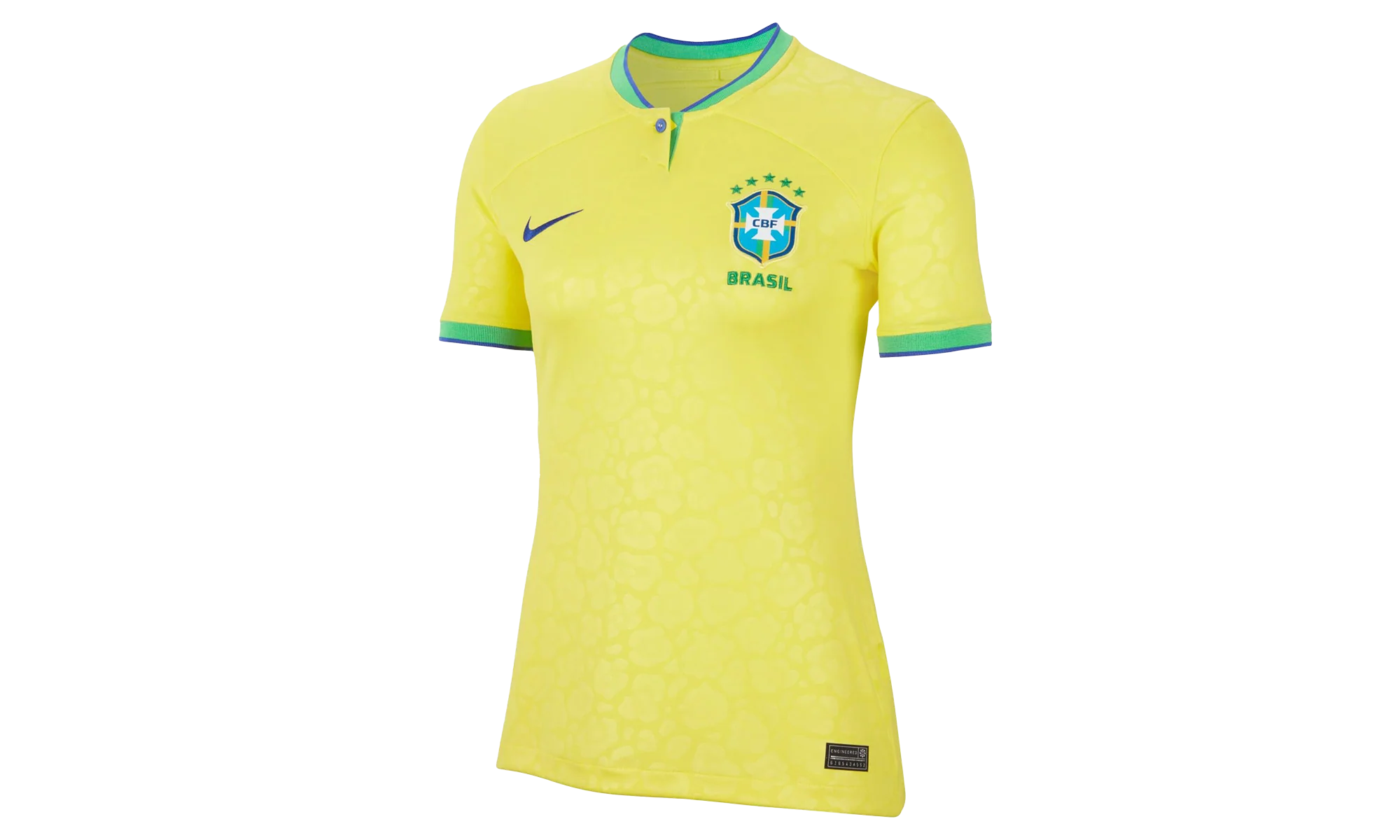 Brazil 22/23 Home Dri-fit Football Shirt WMNS "Dynamic Yellow/Green Spark/Paramount Blue/Paramou" DN0756 740