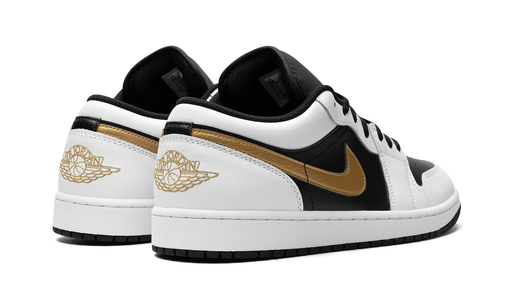 Air Jordan 1 Low "Gold Swoosh" 553558 172