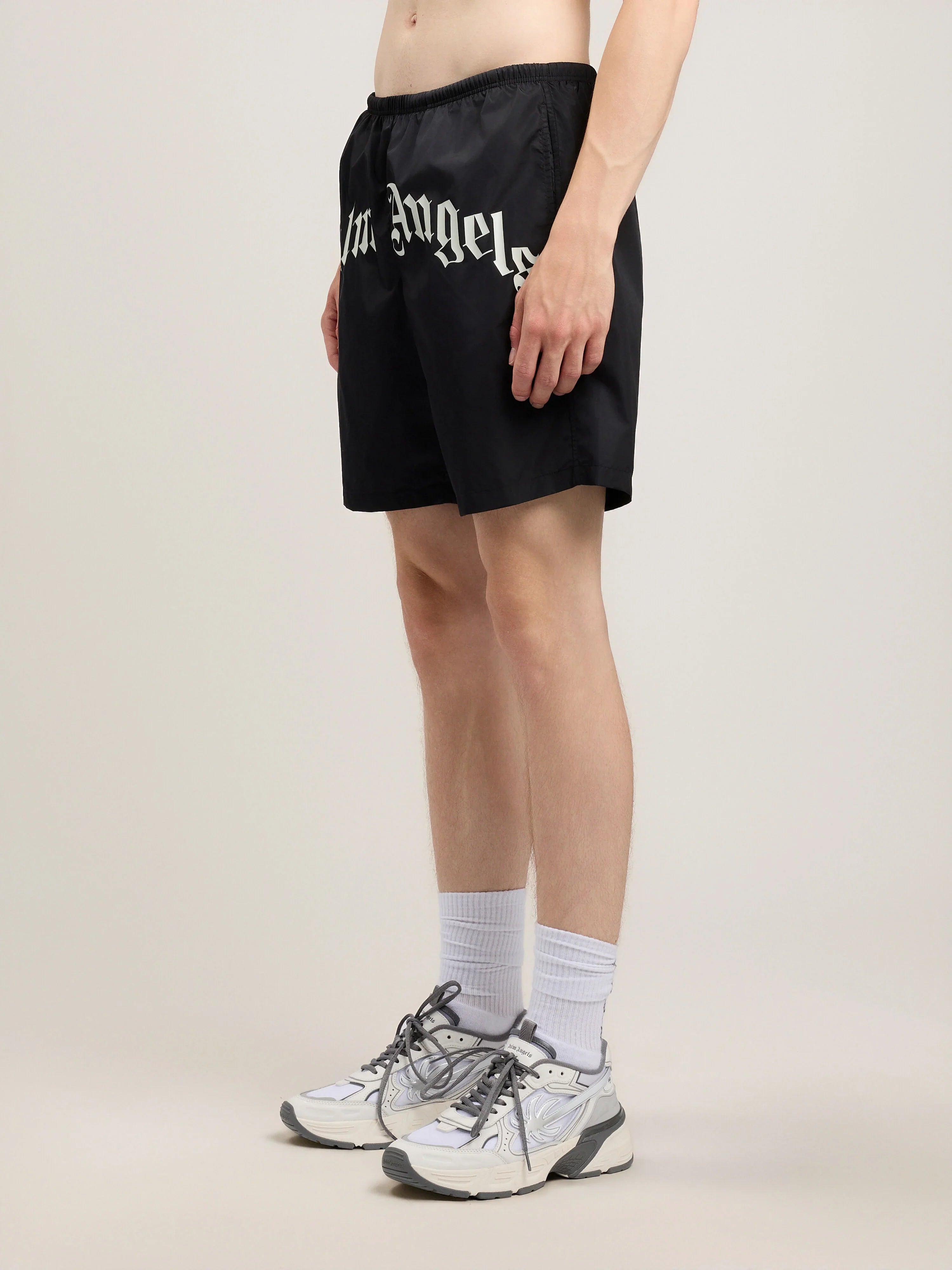 Curved Logo Swimshorts