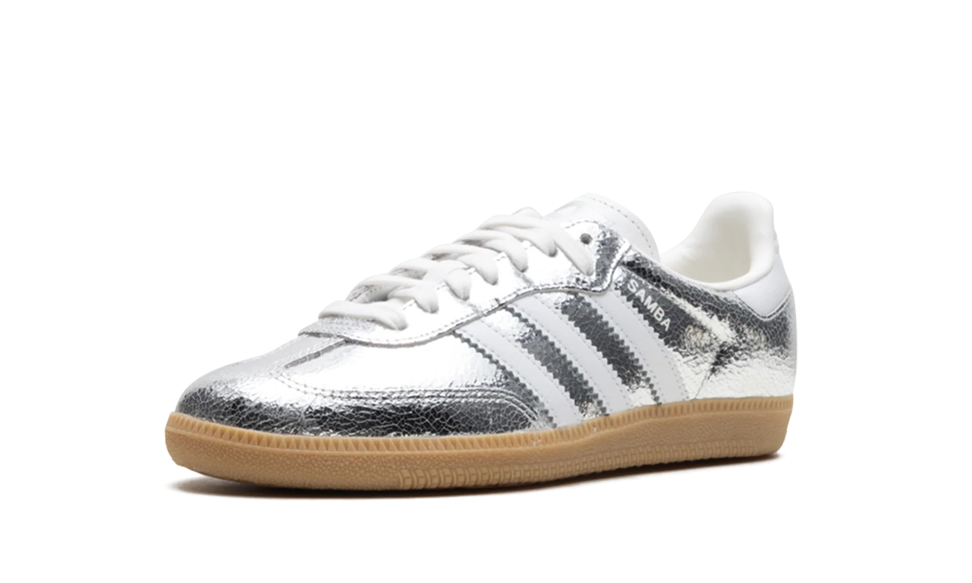 Samba OG WMNS "Silver Metallic Cracked Leather" JR0035