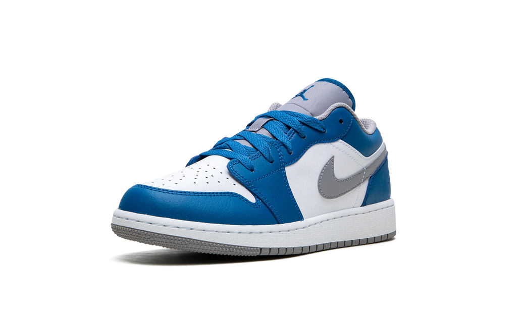 Air Jordan 1 Low GS "True Blue" 553560 412