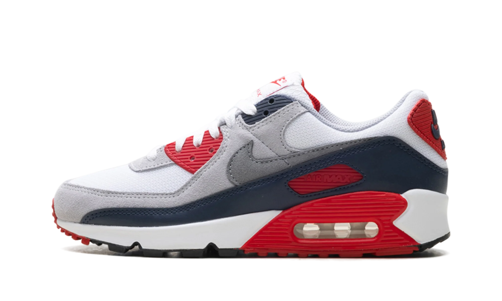 AIR MAX 90 "White/Cool Grey-university Red" DM0029 117