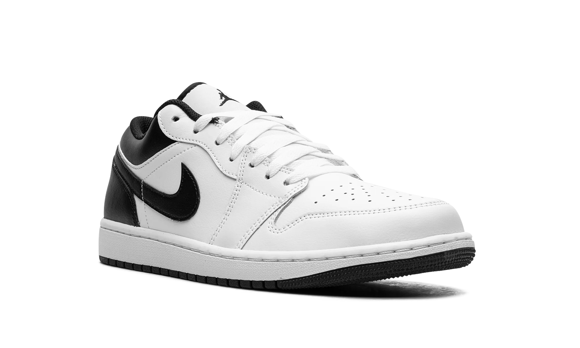 Air Jordan 1 Low "White/Black" 553558 132