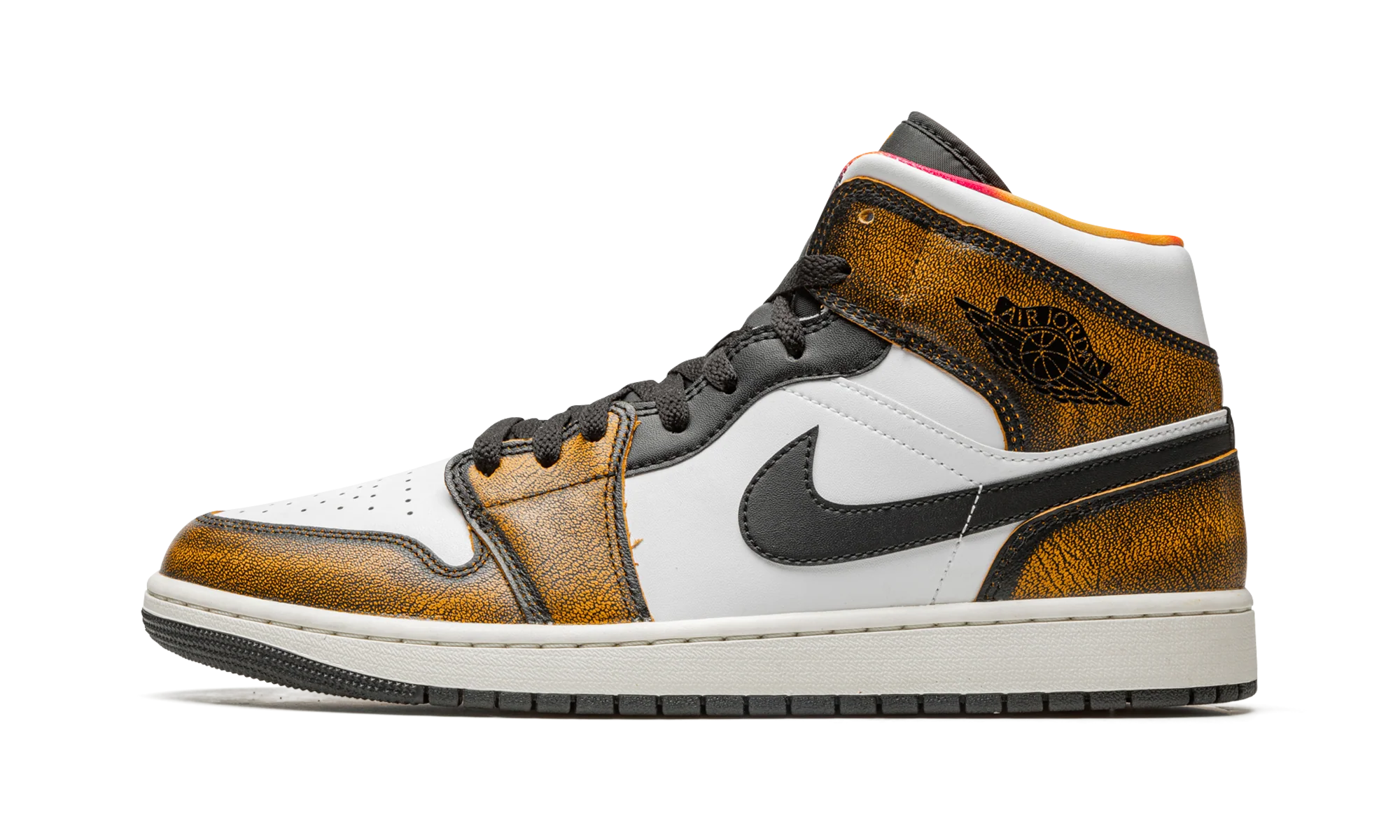 Air Jordan 1 Mid SE "Orange Wear Away" DQ8417 071