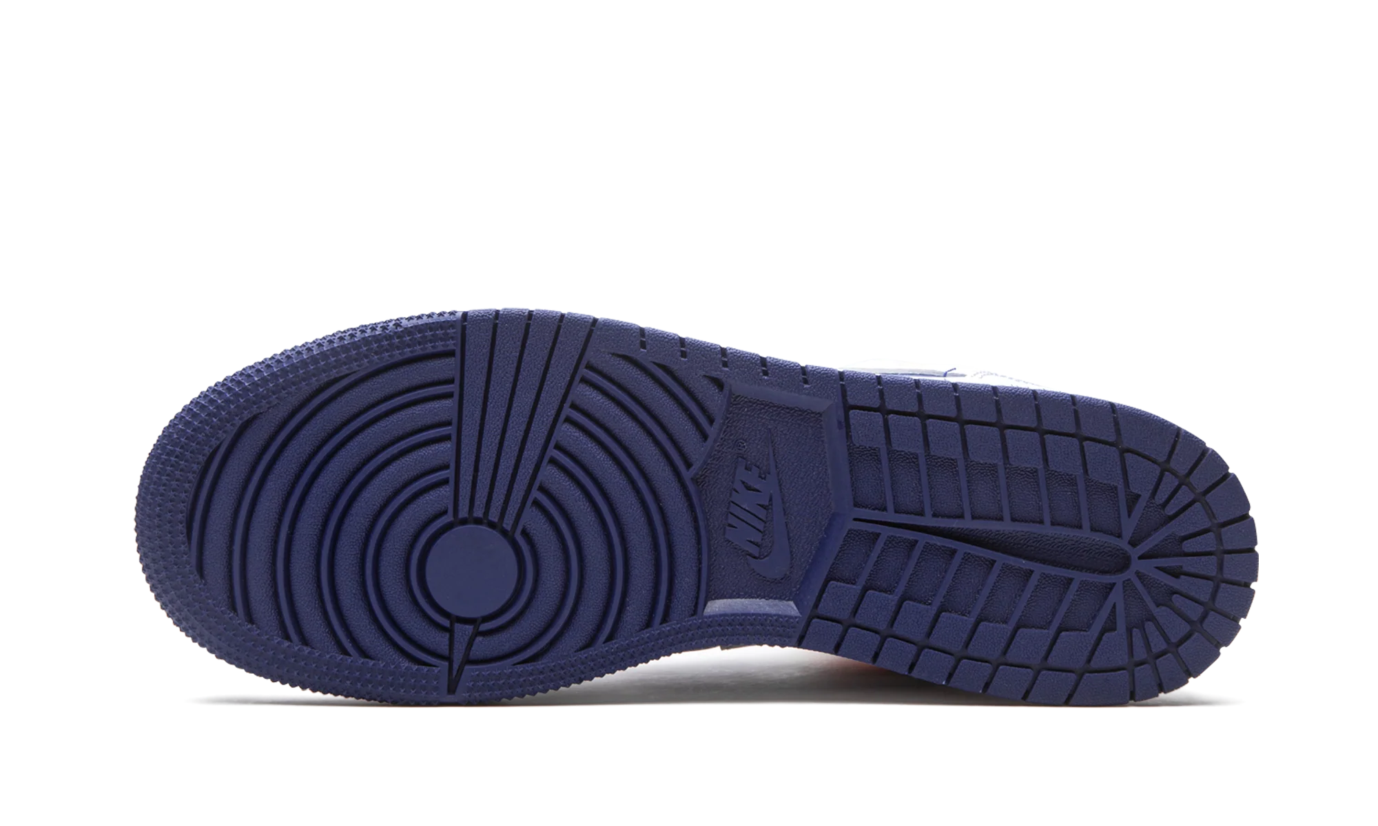 Air Jordan 1 Mid GS "White Deep Royal Blue" 554725 131