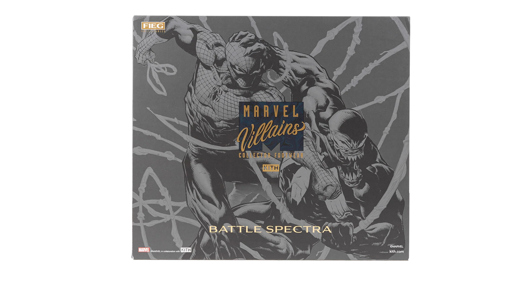 GT-2160 "Kith Marvel Villains Spider-Man/Venom Pack Sealed Box (Comic Included)" 1203A660 DBSPVN