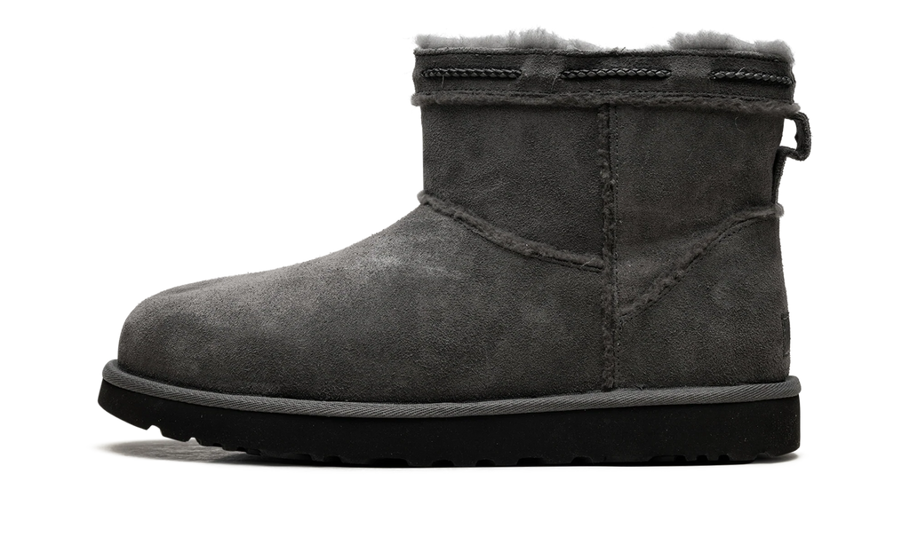 Classic Mini Shearling Braid WMNS "Charcoal" 1166751 CHRC