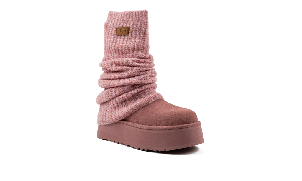 Classic Mini Dipper Legwarmer Boot WMNS "Pink Dawn" 1178990 PDW