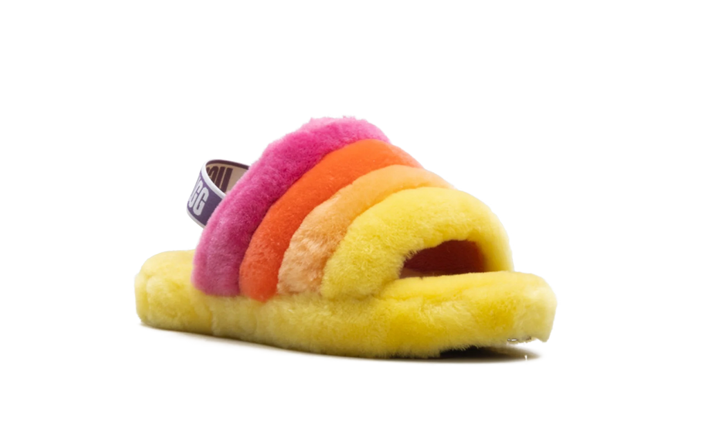 Fluff Yeah Slide GS "Yellow Rainbow" 1116157K YRNB