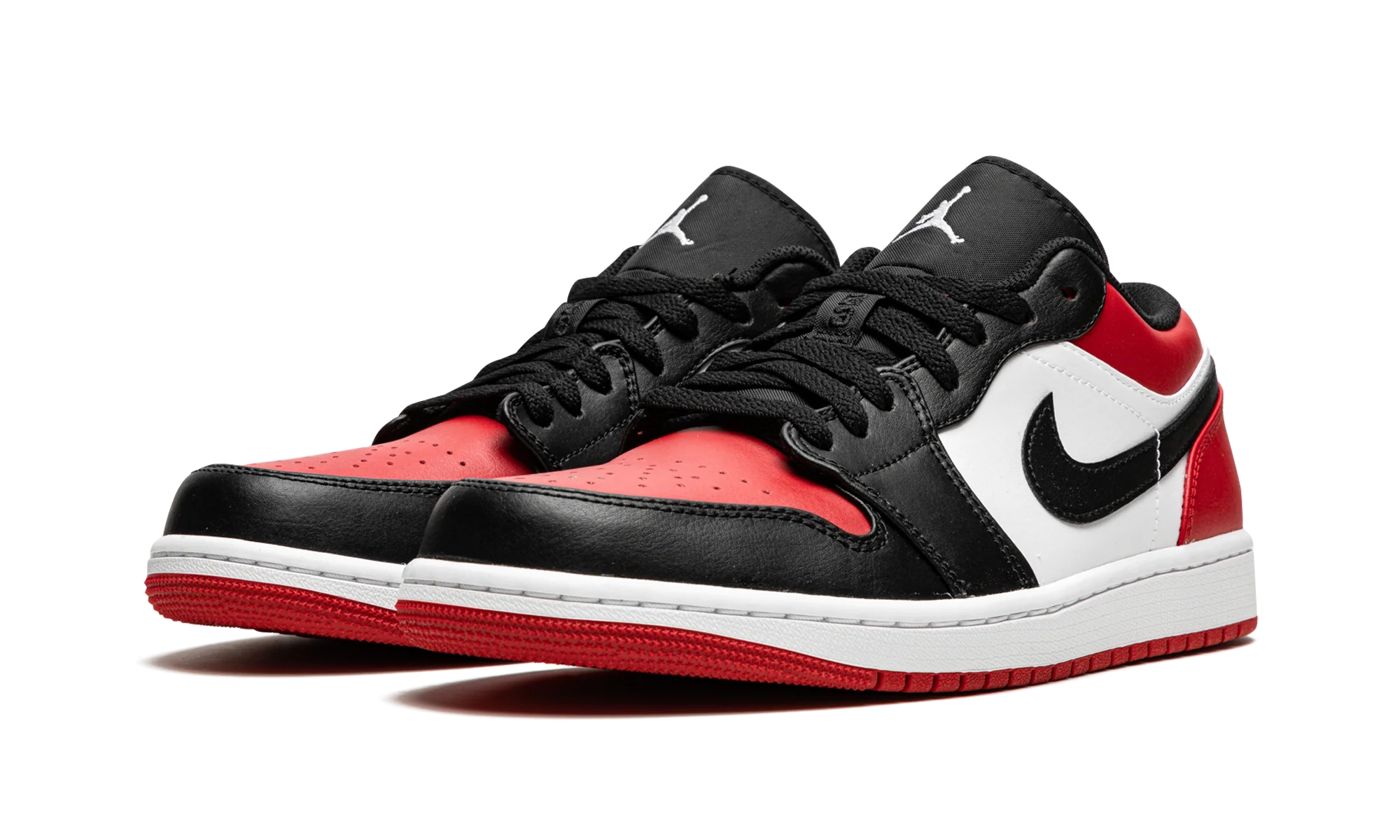 Air Jordan 1 Low "Bred Toe" 553558 612