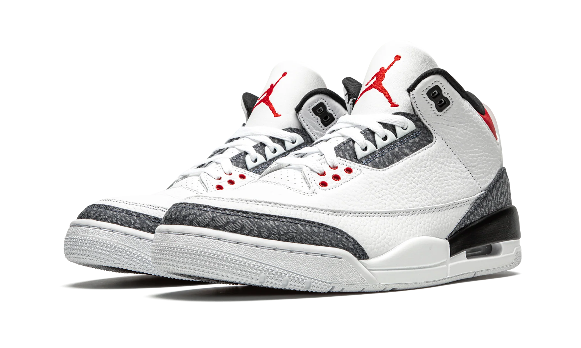 Air Jordan 3 Retro SE DNM "Fire Red Denim" CZ6431 100
