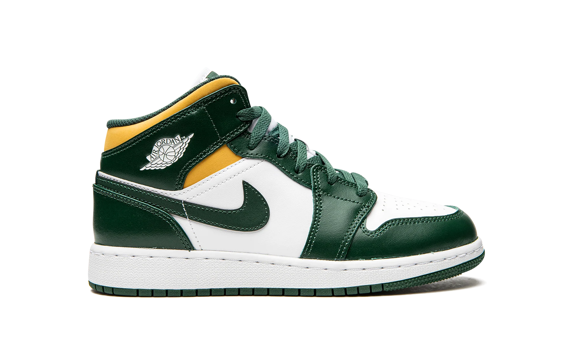 Air Jordan 1 Mid GS "Sonics" 554725 371