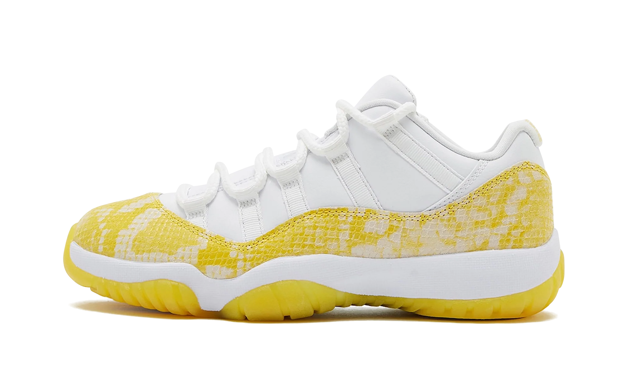 AIR JORDAN 11 LOW WMNS "Yellow Snakeskin" AH7860 107