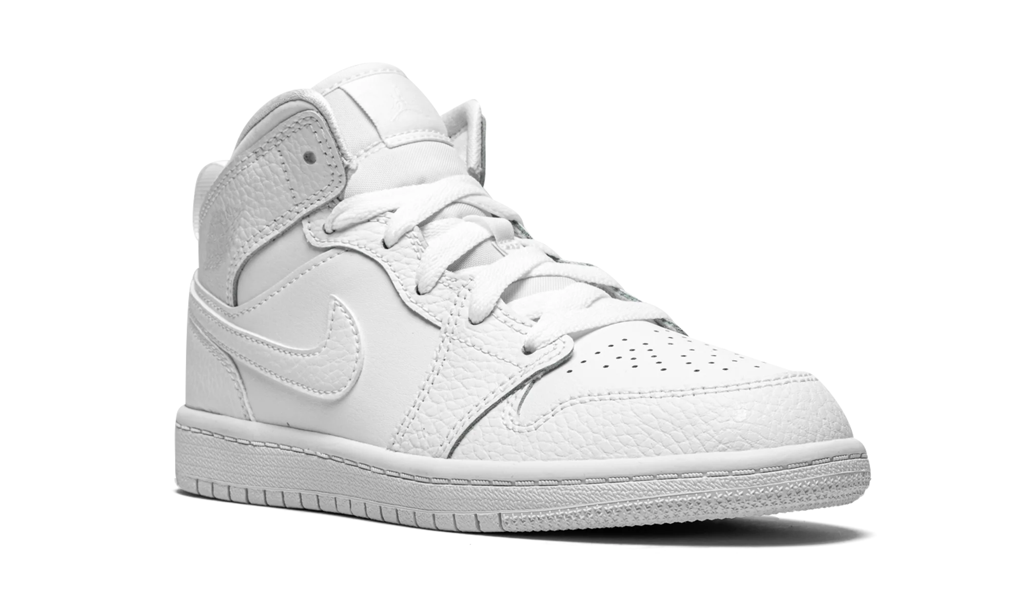 Jordan 1 MID PS "Triple White" 640734 130
