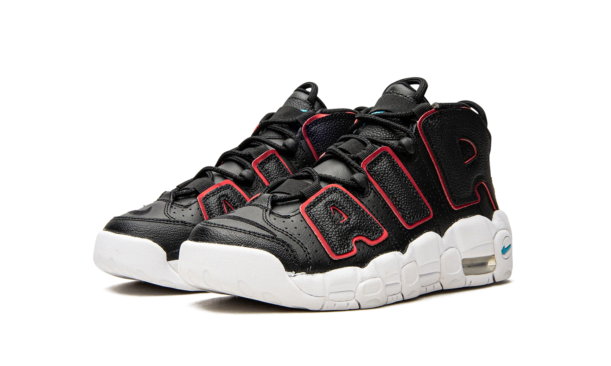 Air More Uptempo GS "Black Fusion Red" DJ4610 001