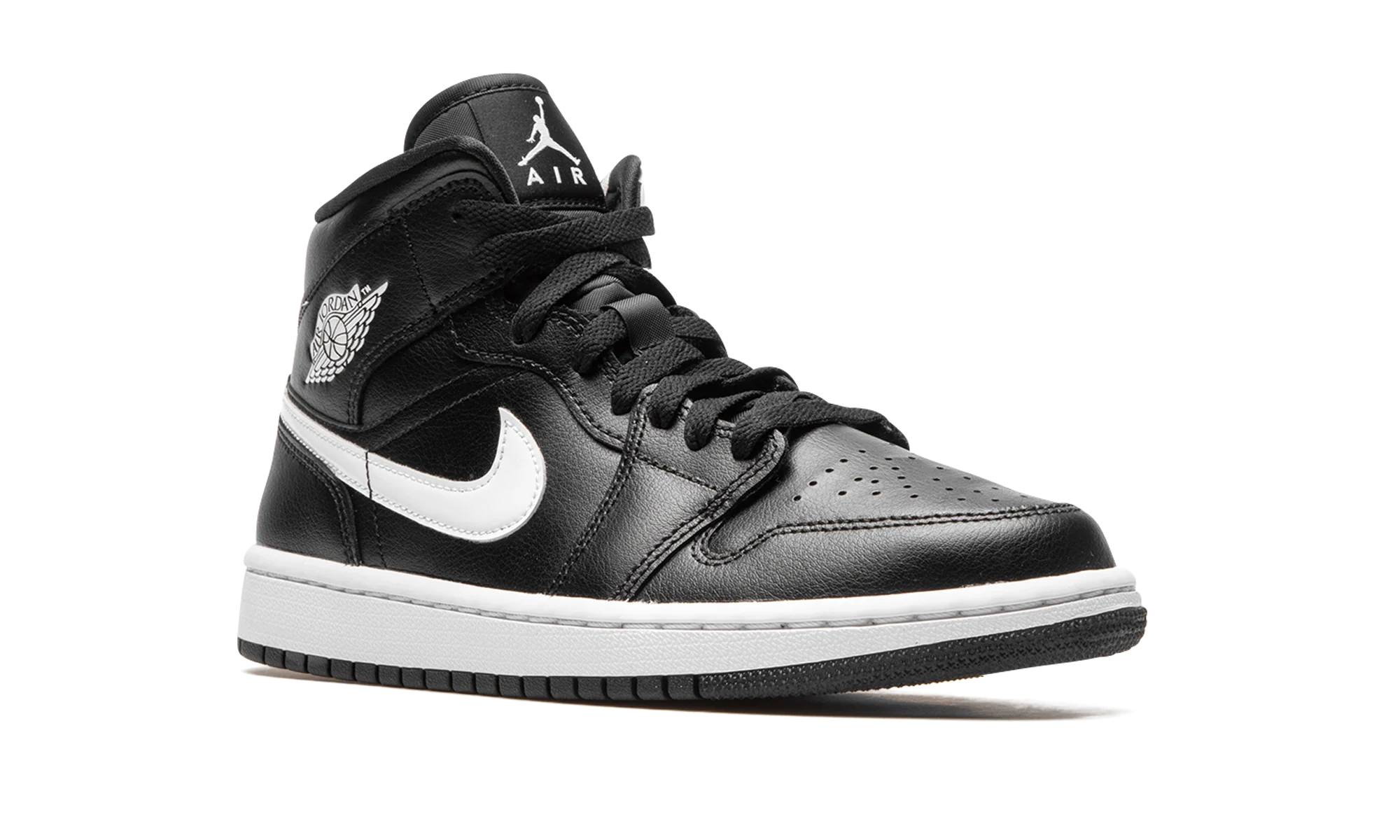 AIR JORDAN 1 MID WMNS "Black / White" DV0991 001
