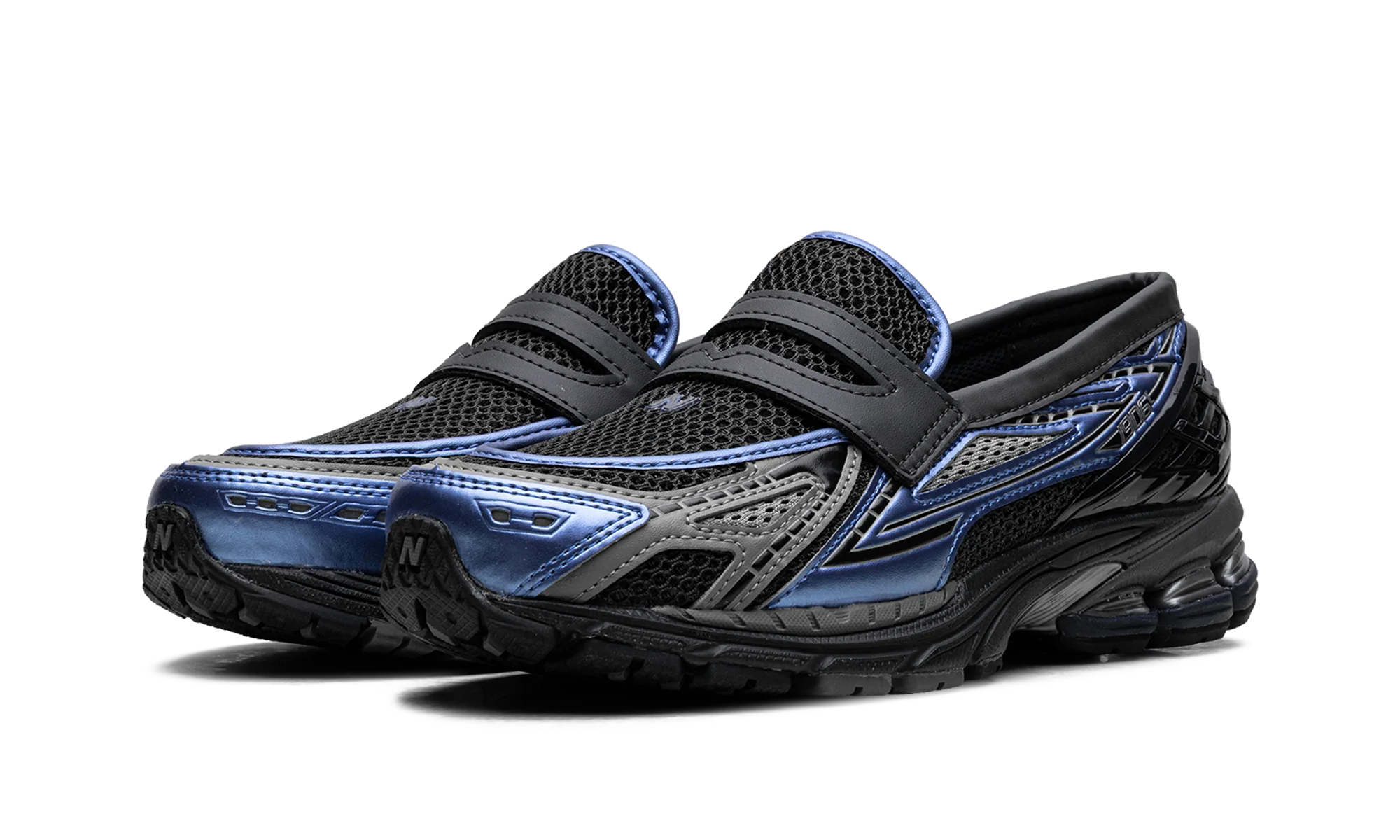 1906L "Black Cement / Blue Gemstone" U1906LAR