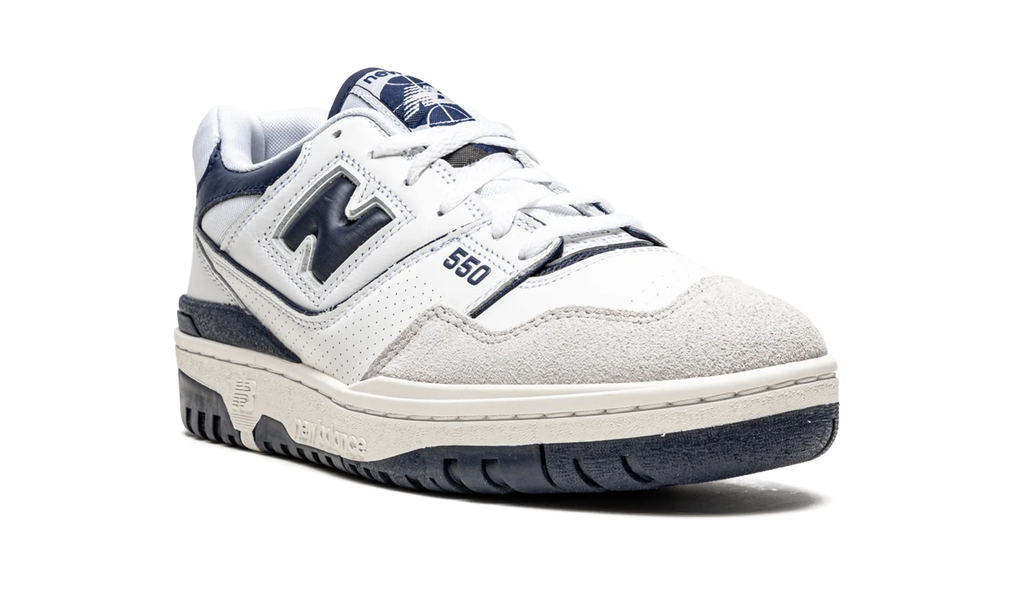 550 "White / Navy Blue" BB550WA1