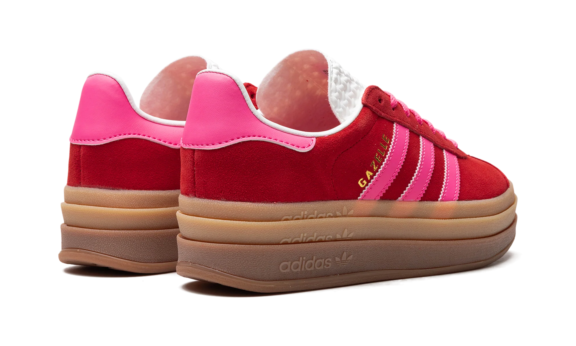 Gazelle Bold WMNS "Collegiate Red Lucid Pink" IH7496
