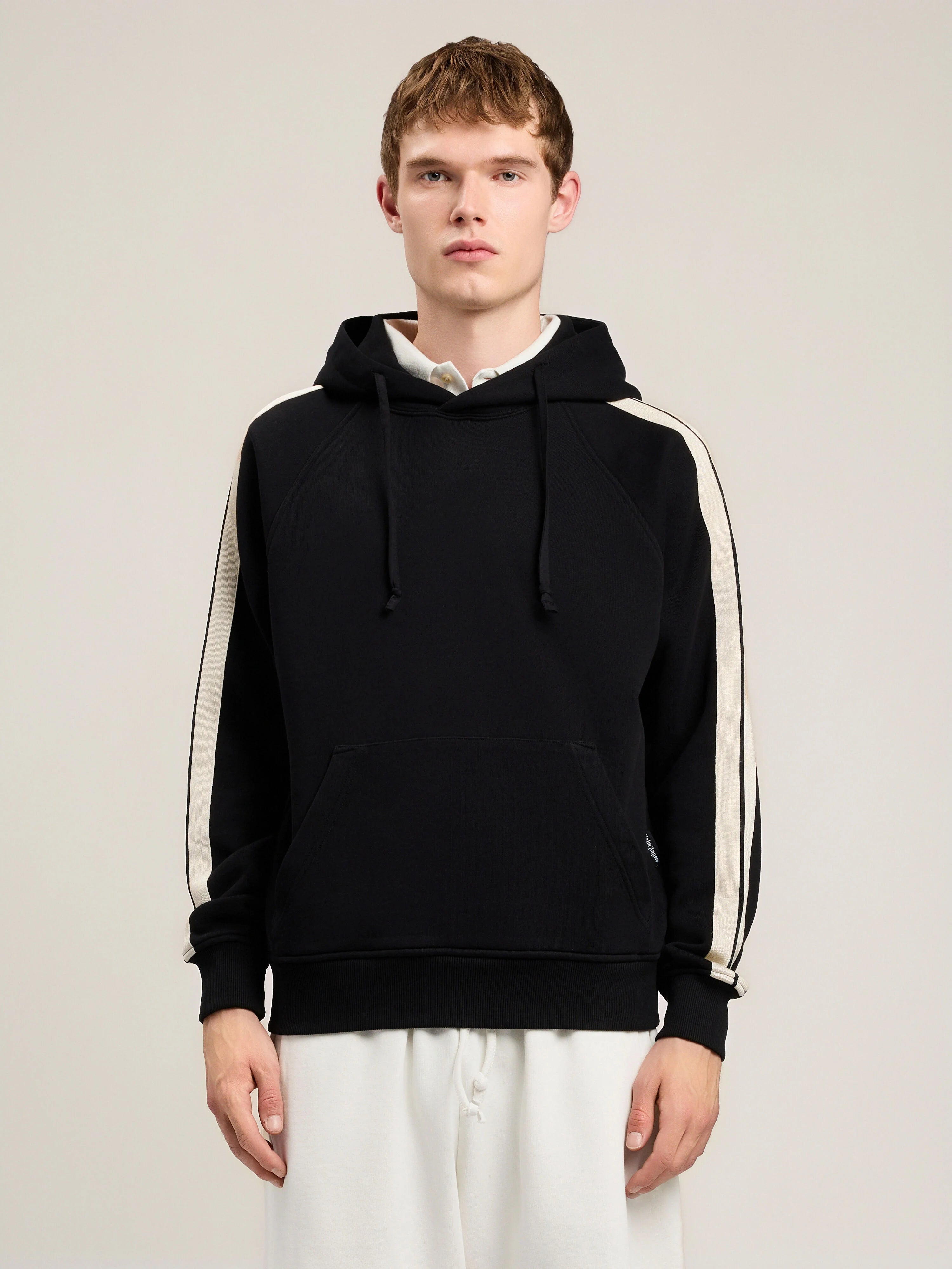 Back Curved Logo Track Hoodie