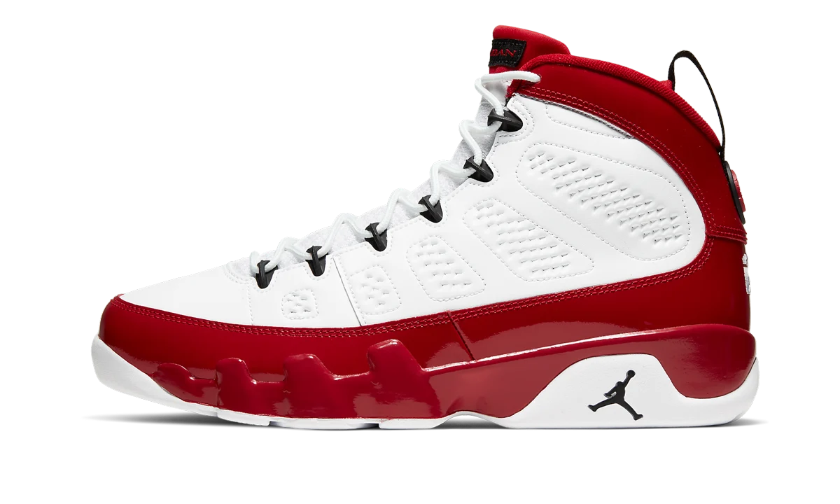 Air Jordan 9 "White/Red/Black" 302370 160