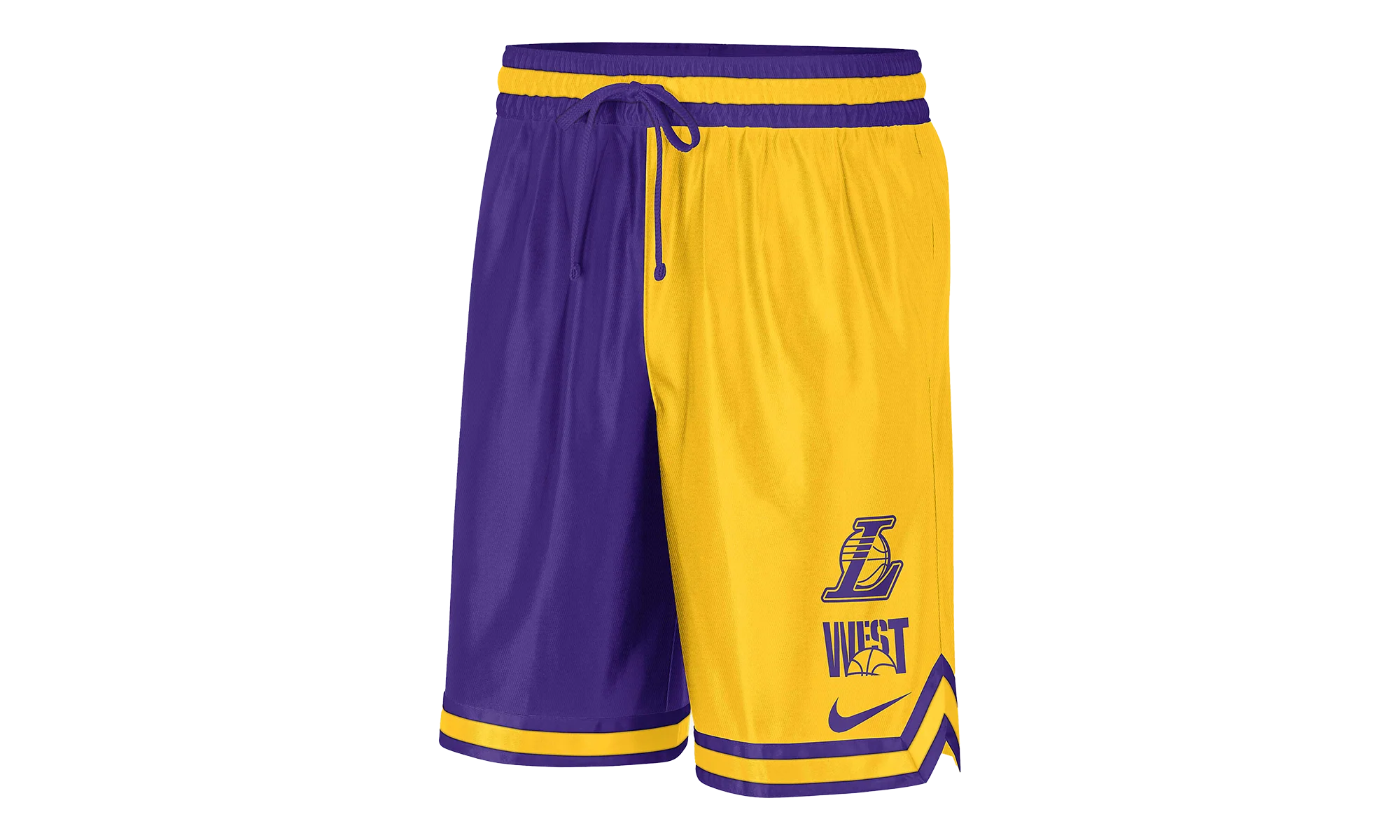 LA LAKERS COURTSIDE NBA GRAPHIC SHORTS "Purple" DR9350 728