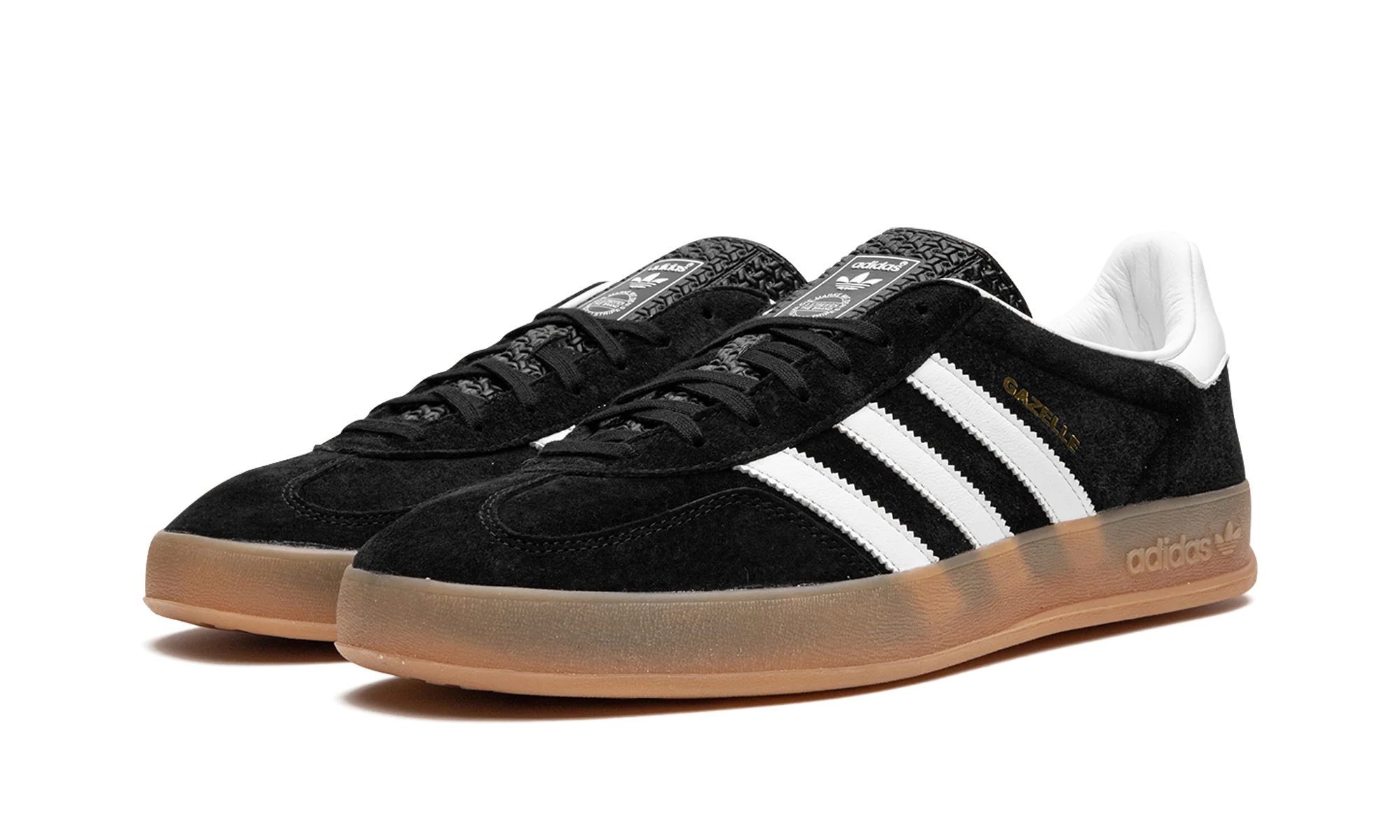 Gazelle Indoor "Black / White / Gum" H06259