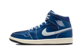 Air Jordan 1 Mid Wmns "Metallic Blue" IM5128 001