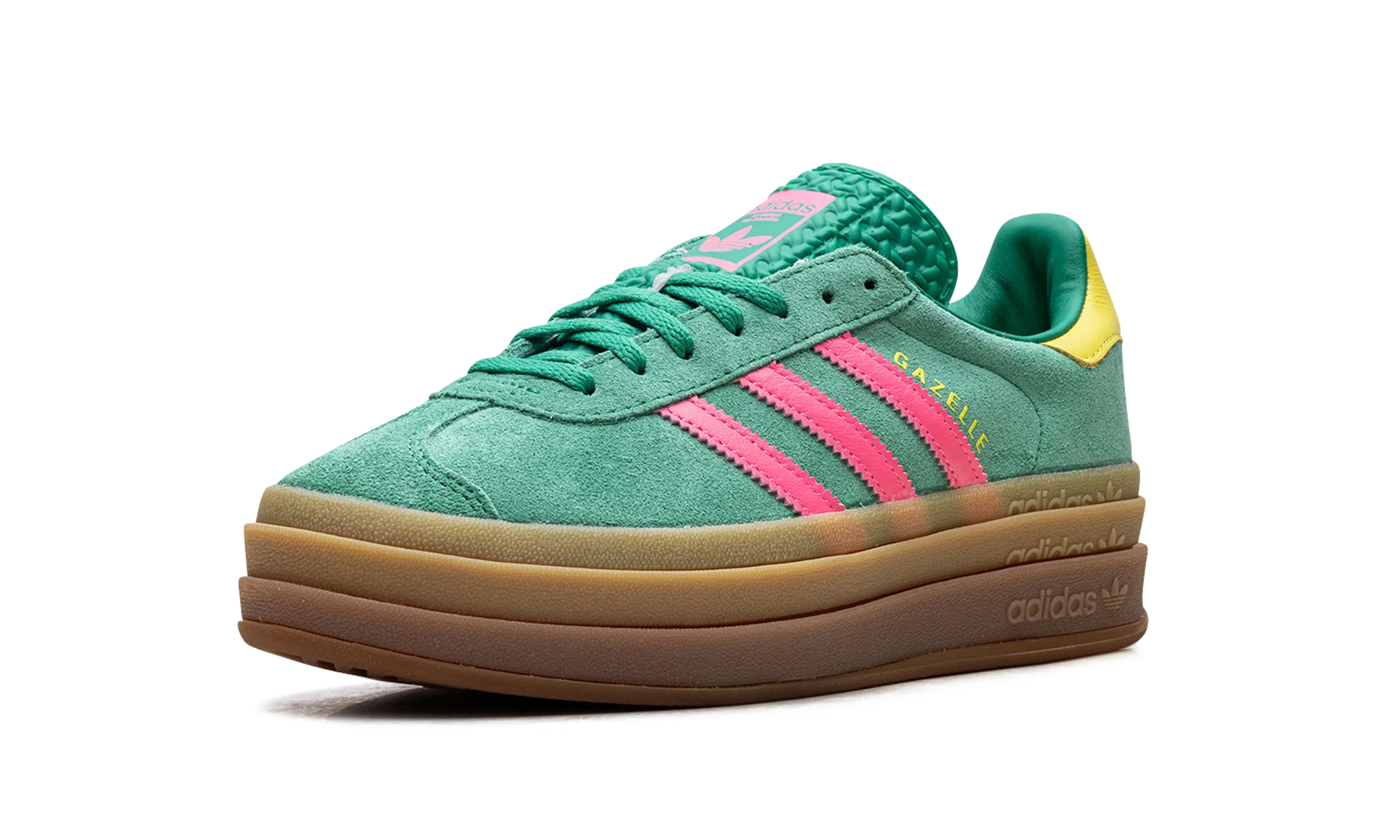 Gazelle Bold WMNS "Court Green Lucid Pink" JH9668