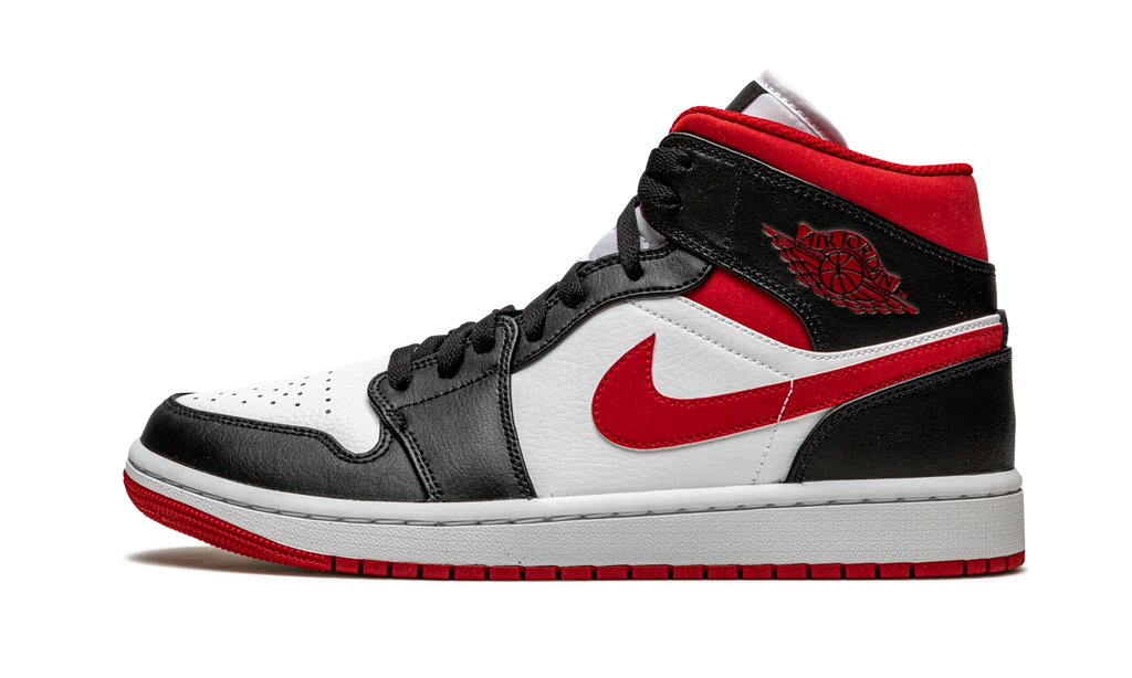 Air Jordan 1 Mid "Metallic Red" 554724 122