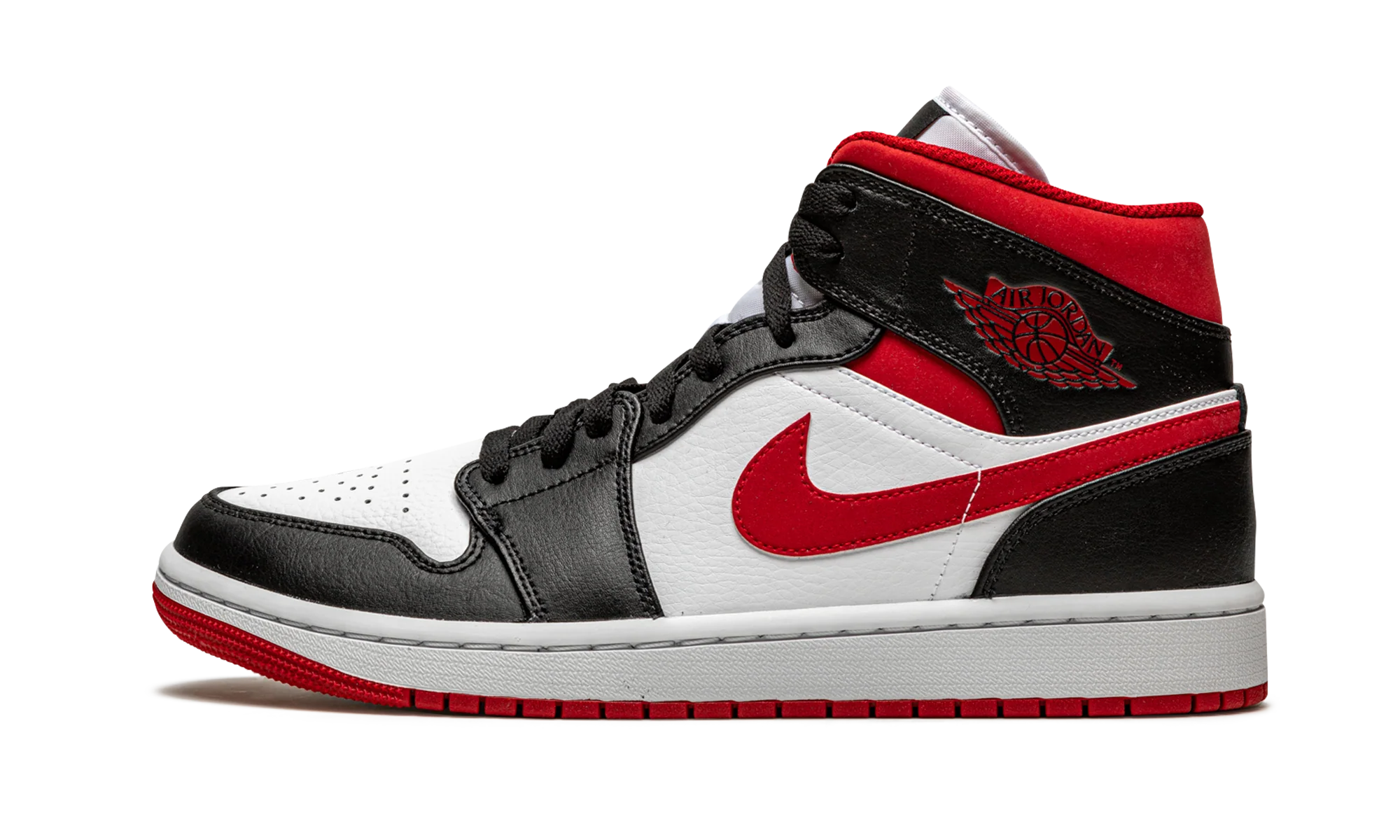 Air Jordan 1 Mid "Metallic Red" 554724 122
