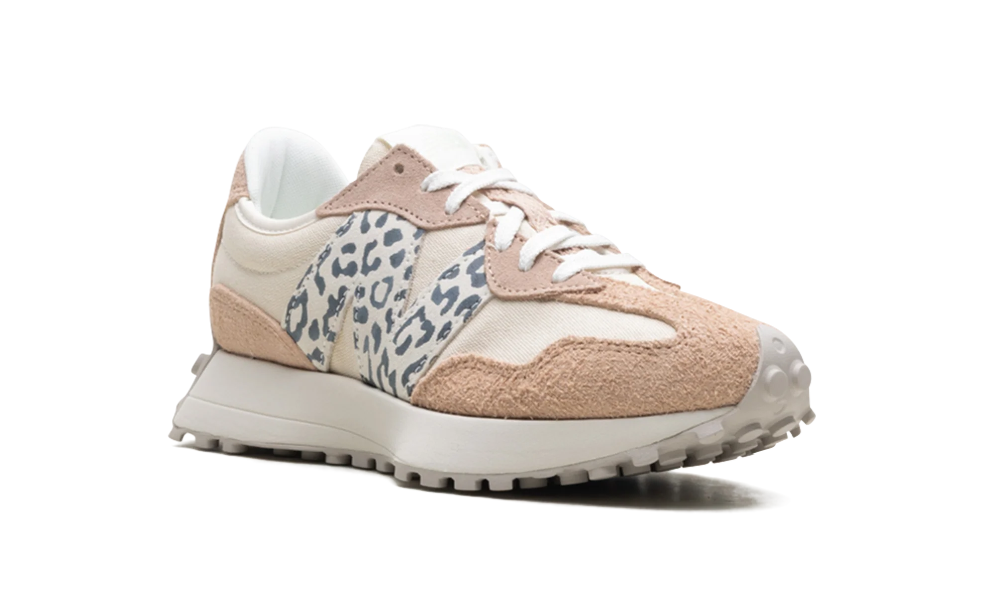 327 WMNS "Flat Taupe Linen Leopard" WS327AQ