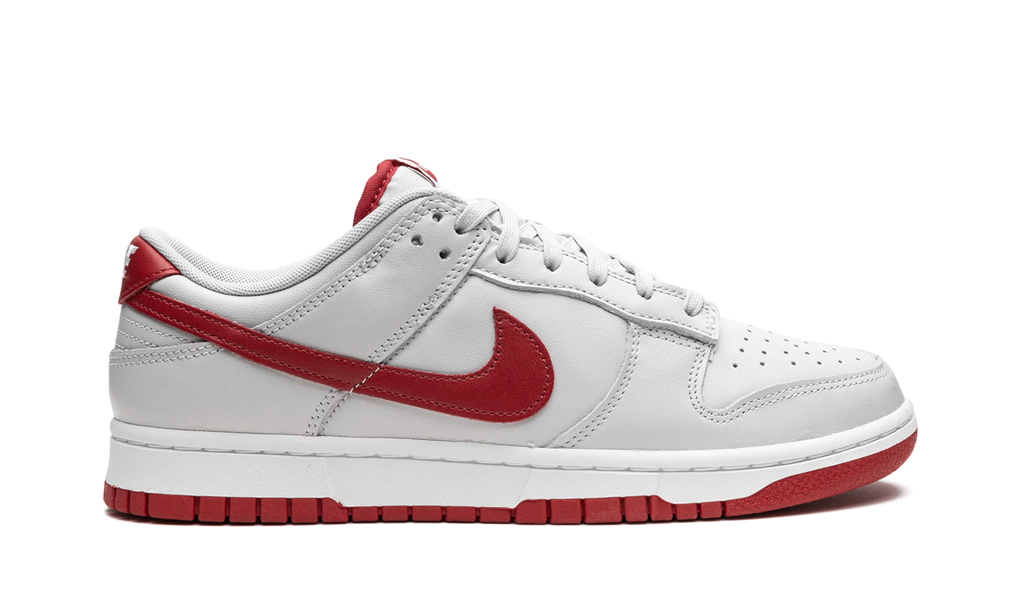 Dunk Low "Vast Grey / Varsity Red" FJ0832 011