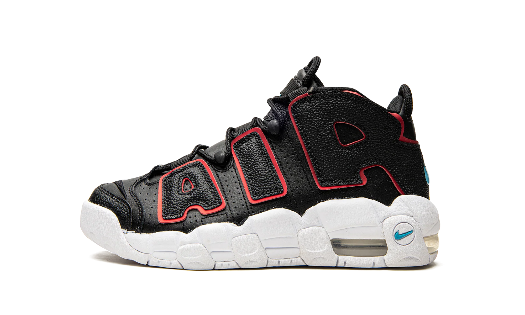 Air More Uptempo GS "Black Fusion Red" DJ4610 001