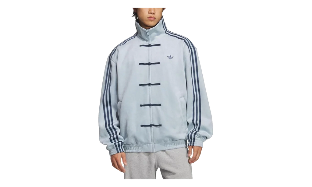 Chinese Style Track Top "Ash Grey" KT3846