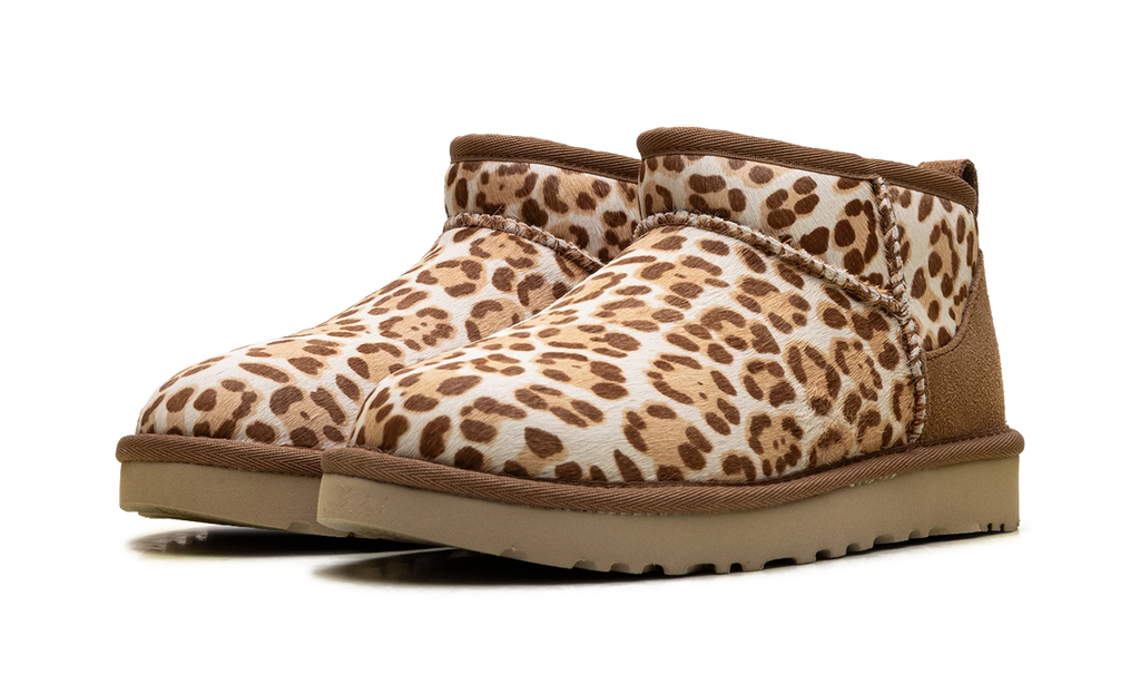 Classic Ultra Mini Boot WMNS "Felicity Leopard Jasmine" 1178110 FDJ