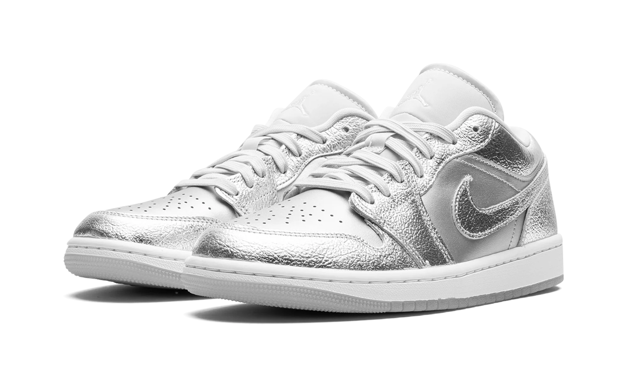 Air Jordan 1 Low SE WMNS "Metallic Silver" FN5030 001