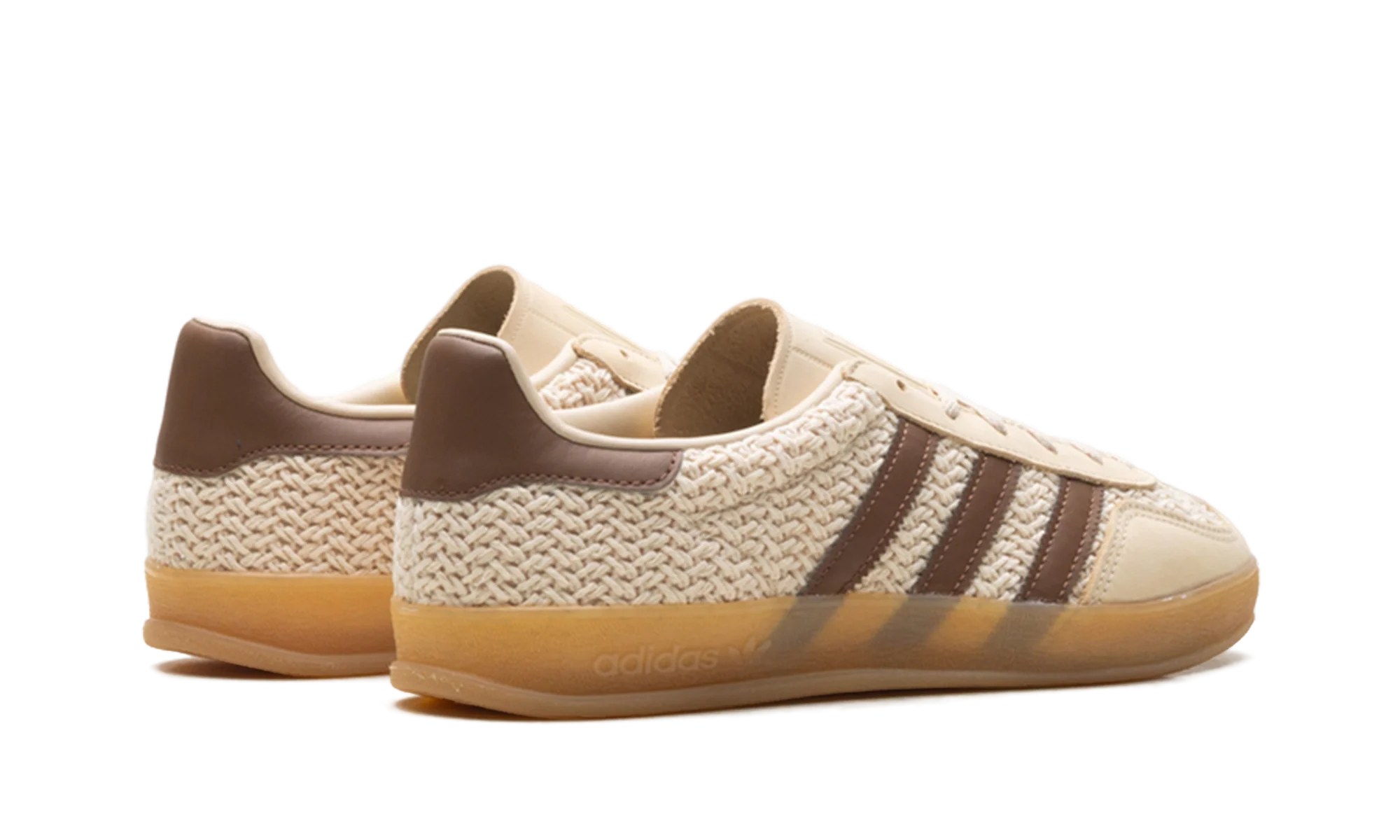 Gazelle Indoor "Cream/Brown Knit" JS1418