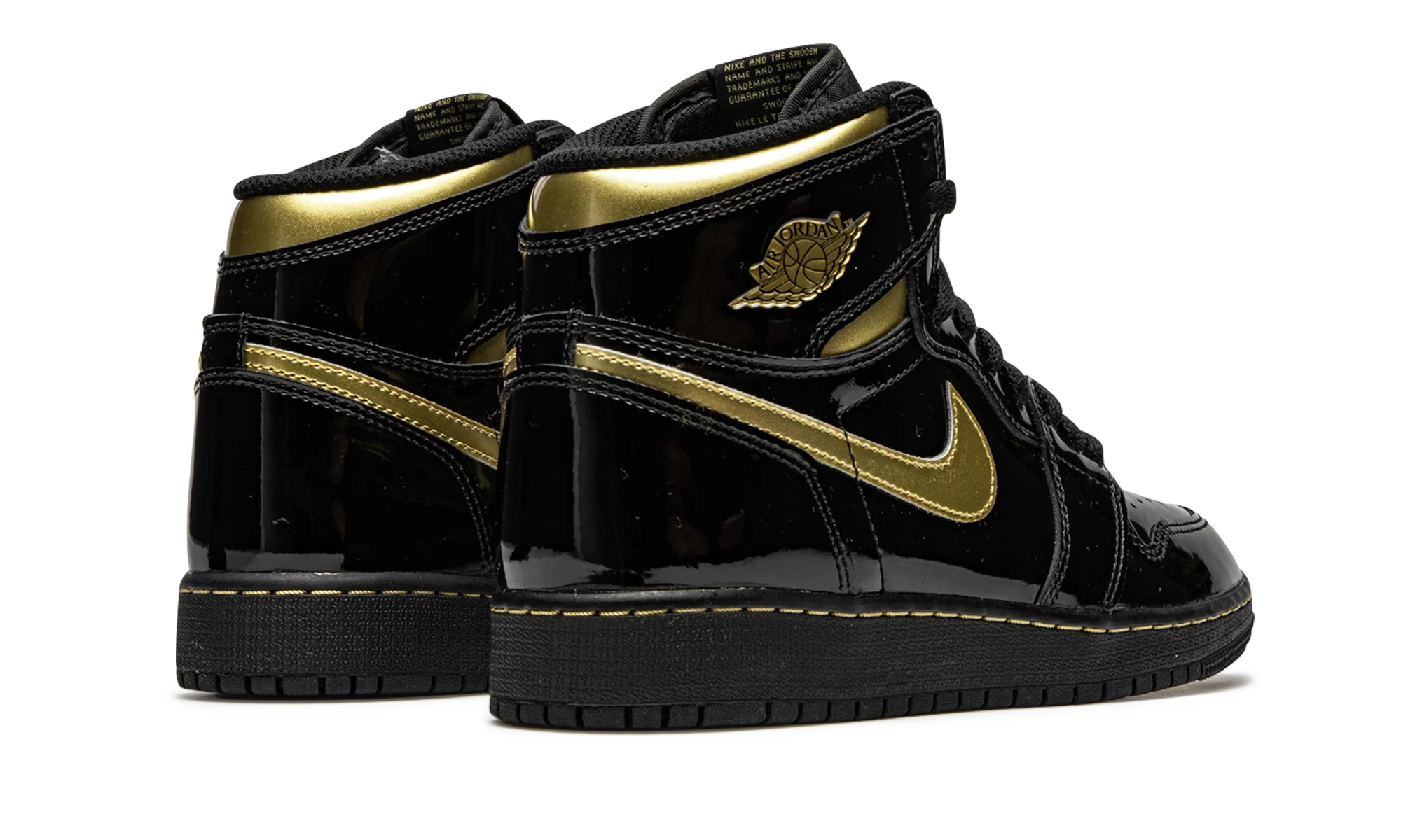 Air Jordan 1 Retro High OG GS "Black Metallic Gold" 575441 032