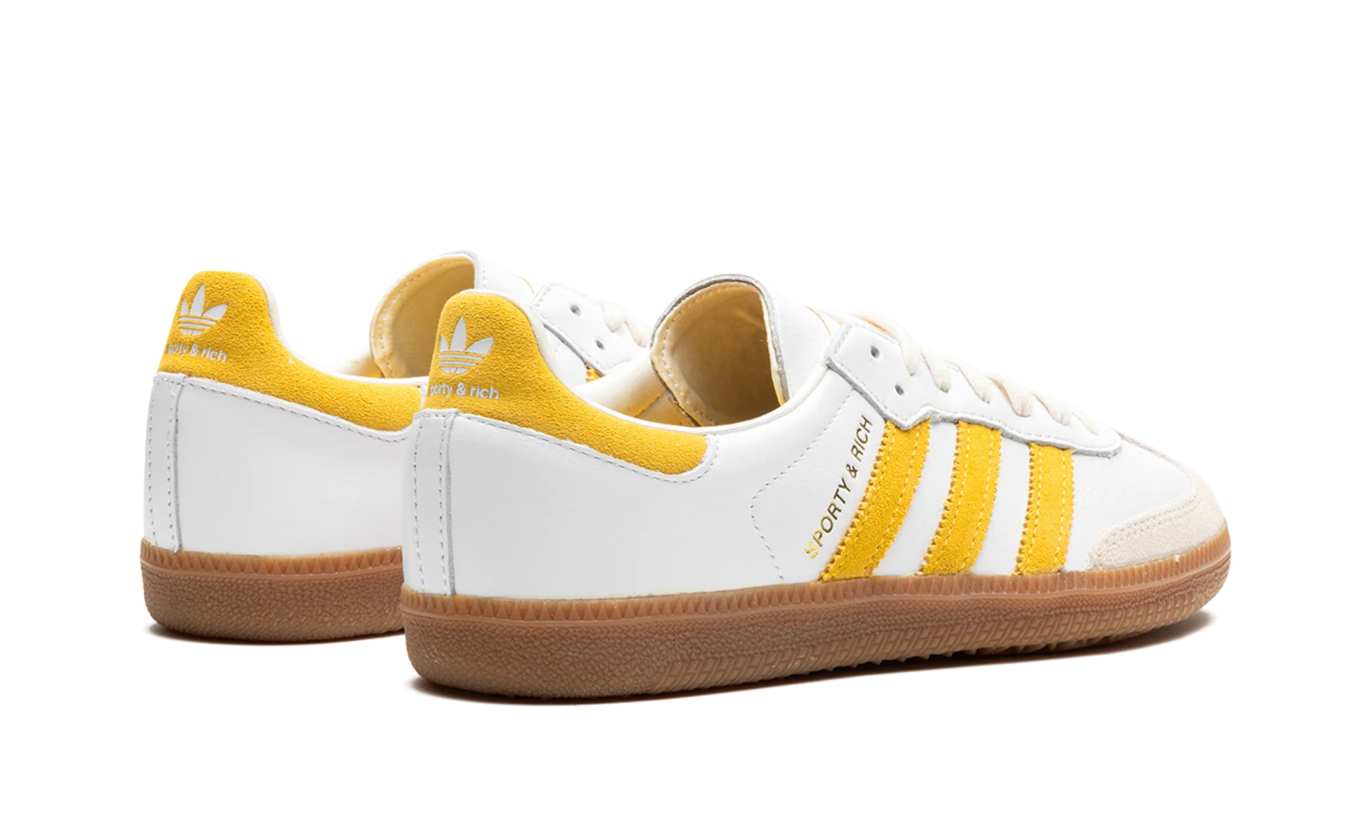 Samba OG "SPORTY & RICH - White Bold Gold" IF5661