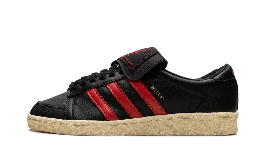 Adidas X Willy Chavarria Jabbar Low "Black/Red" JP6111