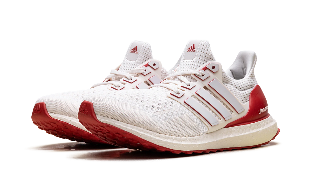 Ultraboost 1.0 "Chalk White Scarlet" JR3149
