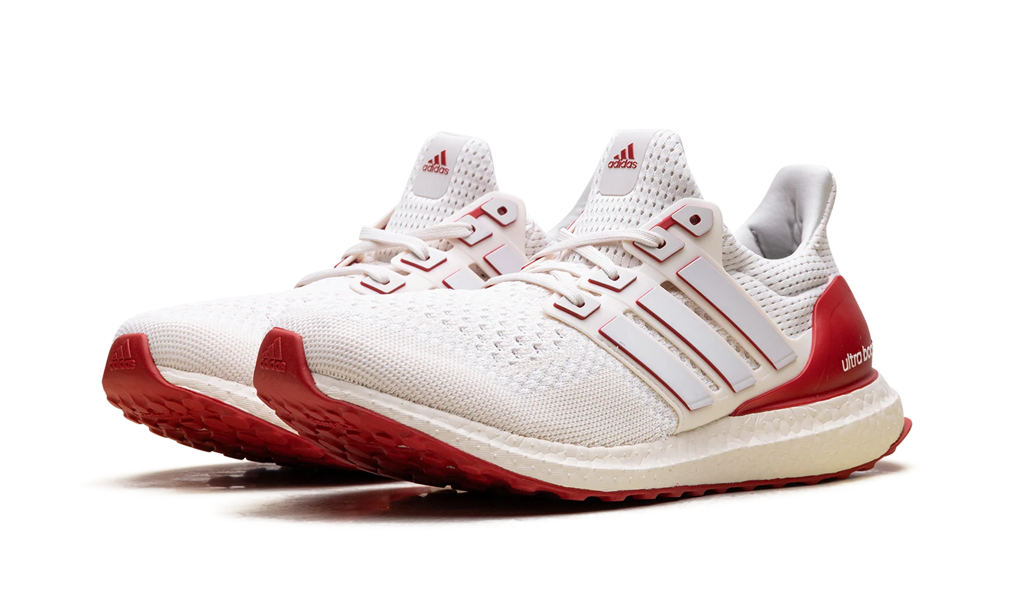 Ultraboost 1.0 "Chalk White Scarlet" JR3149