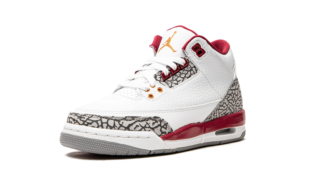 Air Jordan 3 GS "Cardinal" 398614 126