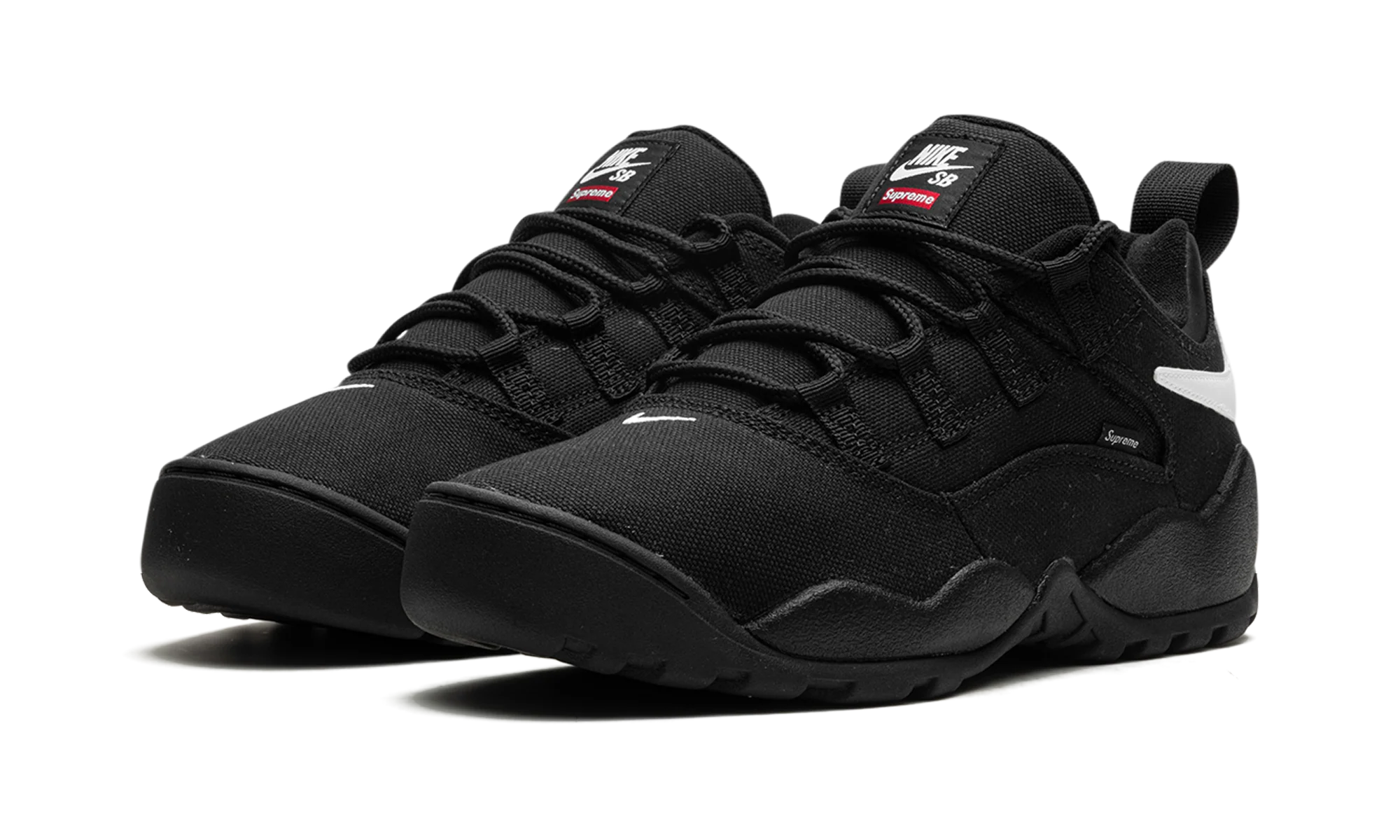 SB Darwin Low "Supreme - Black" FQ3000 001