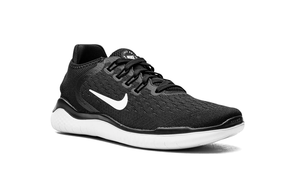 FREE RN 2018 MNS WMNS "BLACK WHITE" 942837 001