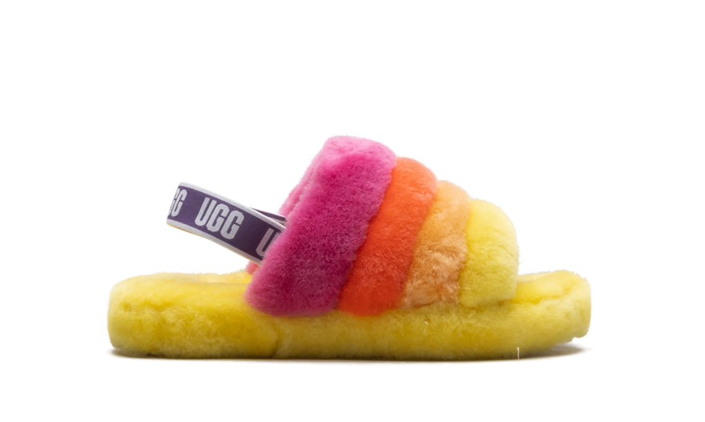Fluff Yeah Slide GS "Yellow Rainbow" 1116157K YRNB